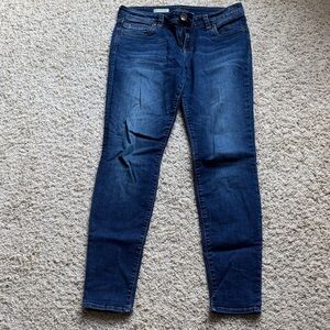 Kut from the Kloth Dark Blue Skinny Jeans Size 10